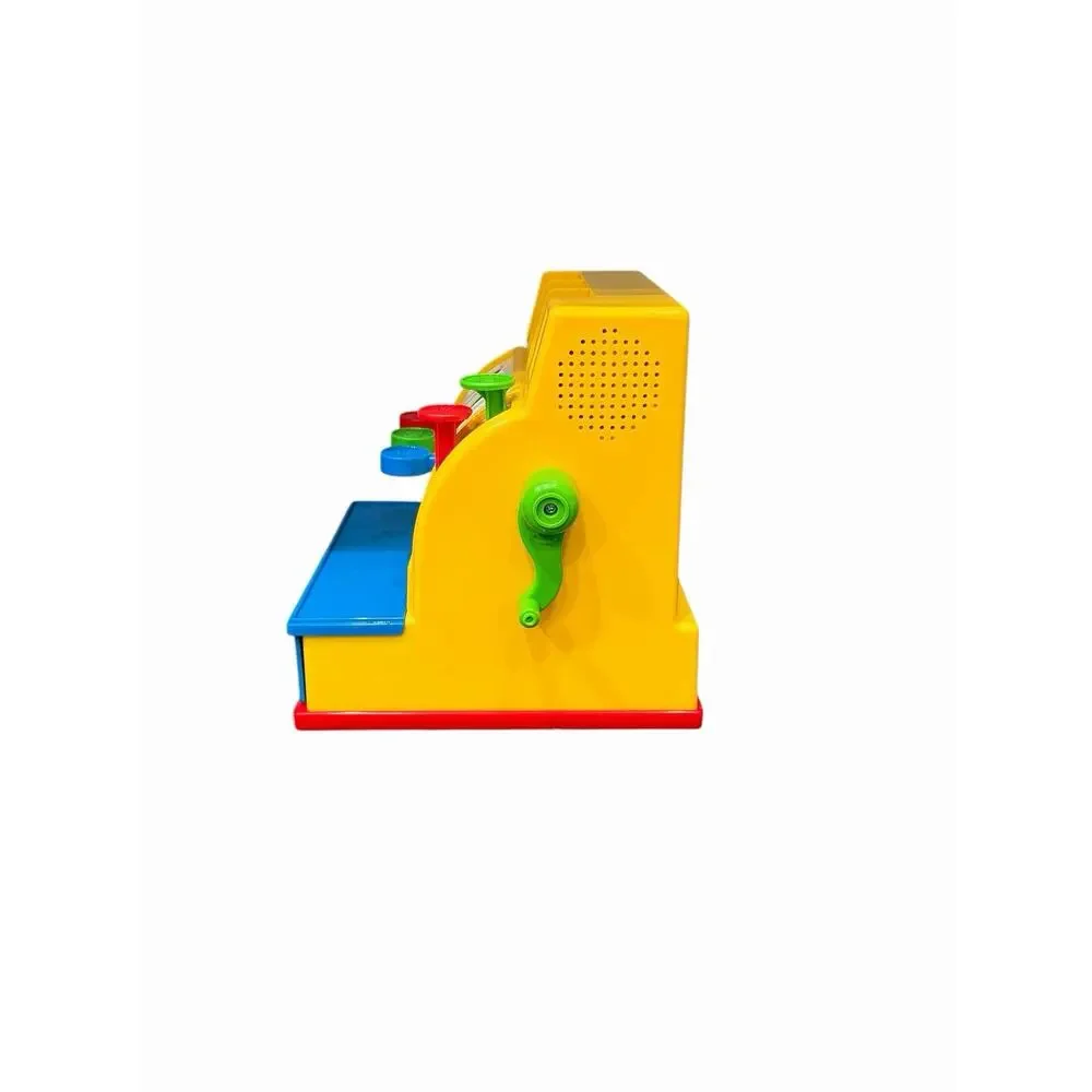 Retro 2015 Fisher Price Cash Register with 3 Coins Working Bell & Drawer Tested - Picture 6 of 9